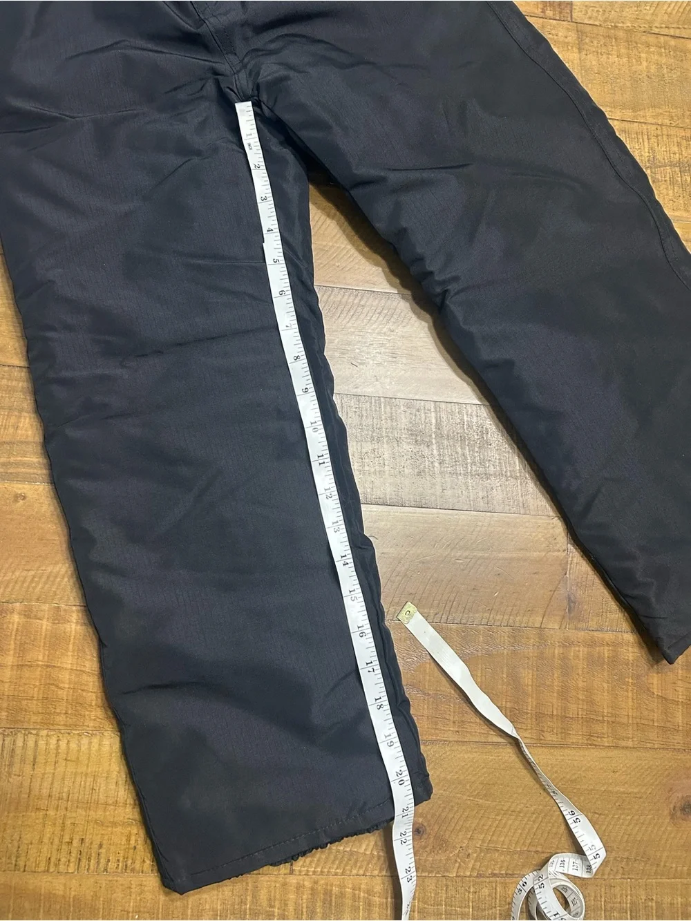 Kids Black Snow Pants